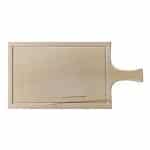 WOOD IROCO 37X25CM BAROQUE W/H HANDLE  FEET PADDLE BOARD UNIQUE