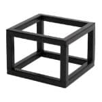 BY ORDER BUFFET CUBES METAL STAND BLACK 14X14X10CM ESPIEL