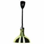 BUFFET HEATING LAMP 29CM GOLD SPIRAL 60-150CM 250W UNIQUE - BY ORDER