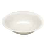 BY ORDER CREATE NOBLE PORCELAIN EMBOSSED BOWL ROUND 20X5.5CM 60CL SCHONWALD GERMANY
