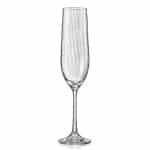 BY ORDER OPTIC CHAMPAGNE FLUTE GLASS 19CL F2D