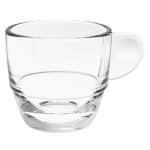 POOL PLASTIC SAN GLASS ESPRESSO CUP 8CL CLEAR GOLDPLAST