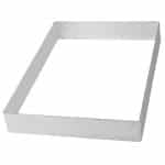 PASTRY RING RECTANGULAR 40X30X4CM INOX 18-10 11H4L40 PADERNO - BY ORDER