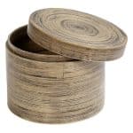 WOOD BALLI BOX BAMBOO ROUND 18X9.5CM ESPIEL - BY ORDER
