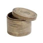 WOOD BALLI BOX BAMBOO ROUND 10X8CM ESPIEL - BY ORDER