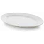 BUFFET PORCELAIN OVAL PLATTER WITH RIM 46X33CM GTSA