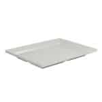 MELAMINE RECTANGULAR TRAY GN WHITE 32.5X26.5X3CM ILSA - BY ORDER