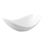 MELAMINE BOWL OVAL 30.3X18X11.5CM 1.3L WHITE NOV - BY ORDER
