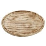 PAULOWNIA NATURAL WOOD SERVING TRAY 20X2.5CM ESPIEL - BY ORDER