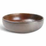 ESCURA DEEP PLATE 20X6.5CM BROWN F2D BELGIUM