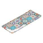MELAMINE PLATTER RECTANGULAR DECOR 31X13X2.2CM NOV