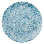 BY ORDER MELAMINE MOSAIC FLAT PLATE 28CM PADERNO ITALY