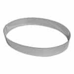 PASTRY MOULD OVAL RING 25X18X4.5CM INOX 18-10 FRANCE - BY ORDER