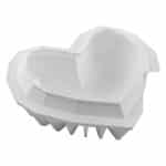 3D SILICONE MOLD ORIGAMI HEART 15 X 13.5 X 5.5CM