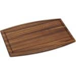 WOOD ACACIA SERVING TRAY WITH GROOVE 45X30CM ESPIEL