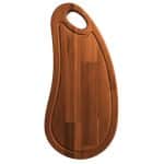 WOOD ACACIA SERVING BOARD WITH GROOVE 60X30X2CM ESPIEL