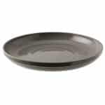 MELAMINE ROUND DISH GREY DARK 32X3.5CM PADERNO - BY ORDER