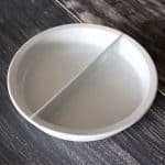 PORCELAIN GASTRONORM GN ROUND 2 COMP. 39CM FOR CHAFING DISH INSERT SPAIN