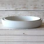 PORCELAIN BUFFET OVEN OVAL 35X25X6CM PORTUGAL