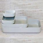 BUFFET PORCELAIN ROASTER REGENT RECTANGULAR OVEN DISH 19.5X12X6CM PORTUGAL