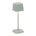 BY ORDER TABLE LAMP OFELIA MICRO SQUARE SAGE GREEN LED DIMMER RECHARGEABLE ZAFFERANO ITALY