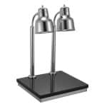 CARVING STATION DOUBLE MARBLE BASE BLACK 55X60X65CM 250W UNIQUE