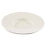 GRAVURE PORCELAIN PLATE DEEP WITH RIM 26-13X4CM CHIC - BY ORDER
