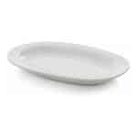 PORCELAIN OVAL PLATTER RAVIERA WITH RIM 22X15CM GTSA