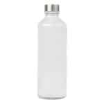 UNIGLASS WATER BOTTLE PLAIN GLASS 1L 26X84.5CM - BY ORDER