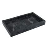 TRAY MARBLE BLACK 30X20X3CM ESPIEL - BY ORDER