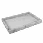 TRAY MARBLE WHITE 30X20X3CM ESPIEL - BY ORDER