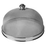 BUFFET CLOCHE COVER PERFORATED 26X16CM INOX 18-10 ESPIEL