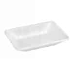 MELAMINE BOWL WAVY RECTANGULAR 2.5X10CM WHITE MAT ESPIEL