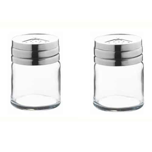 TAB-ESP-SP43880.jpg SALT, PEPPER, SPICES SHAKER SET 2PCS 5.4X6.8CM 11.5CL ESPIEL - BY ORDER - Image 1