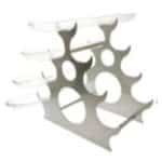 BUFFET TIERED STAND SET WITH 7 BOAT GLASS BOWLS 65X48X47CM - BY ORDER