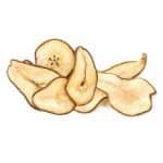 DRY PEAR SLICES 100GR