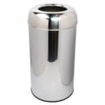 GARBAGE TRASH CAN WITH INNER BUCKET 65L 35X81CM ST/STEEL - BY ORDER