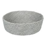BREAD BASKET RATTAN SYNTHETIC 20X6CM GREY ESPIEL - BY ORDER