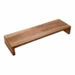 WOOD BEECH RECTANGULAR STAND 48X20X12CM UNIQUE