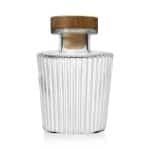 BAR BITTER GLASS BOTTLE 20CL CORK LID MARONTI DIAMANTE UNIQUE