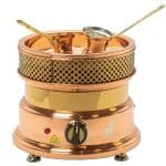GREEK COFFEE MACHINE HOVOLI PROFESSIONAL BRONZE 1500W 29X24CM JOHNY