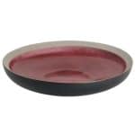 PASSION STONEWARE RED BLACK DEEP PLATE 25.8X5.8CM 1.2L ESPIEL