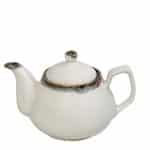 DISCONTINUED - ESSENTIALS REACTIVE PORCELAIN TEA POT 85CL GREEN ESPIEL