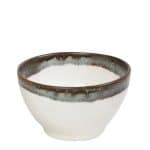 ESSENTIALS REACTIVE PORCELAIN BOWL 14X7.5CM GREEN ESPIEL