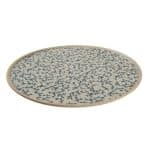 BLUEBERRY PORCELAIN FLAT PLATE 21CM ESPIEL
