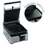 ELECTRIC GRILL PS CAST IRON COOKING SURFACE SMOOTH 25X25.5CM 1.55KW MAX 300C RESTO ITALIA - BY ORDER