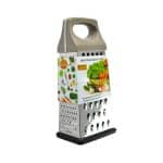 GRATER BIG 4WAY ST/STEEL SOFT HANDLE SVANERA ITALY