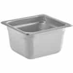 GASTRONORM FOOD PAN STANDARD ST/STEEL 1/6-H10CM TABLETOP