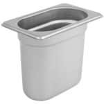 GASTRONORM FOOD PAN STANDARD ST/STEEL 1/9-H15CM TABLETOP