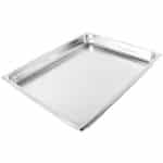 GASTRONORM FOOD PAN STANDARD ST/STEEL 2/1-H6.5CM TABLETOP
